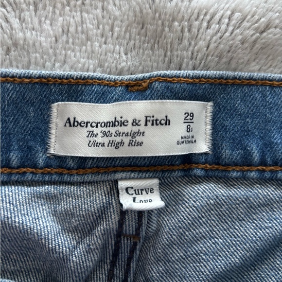 Abercrombie 90s straight ultra high-rise jeans - Picture 2 of 4